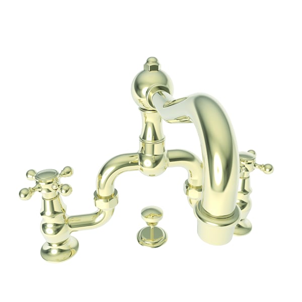 Newport Brass Lavatory Bridge Faucet in French Gold (Pvd) 930B-24A - main